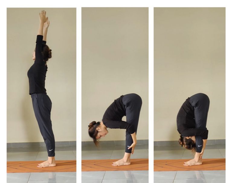 Standing Forward Bend Pose (Uttanasana) | by Make Yourself Knowledgeable |  Medium